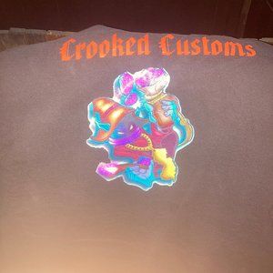 brand new Crooked Customs polo